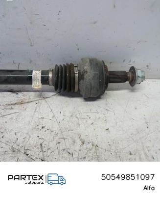 50549851097 Піввісь задня Alfa Romeo Giulia 2018