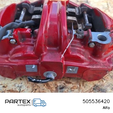 505536420 Передній гальмівний супорт Alfa Romeo Stelvio 2016