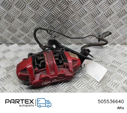505536640 Задній гальмівний супорт Alfa Romeo Stelvio 2018