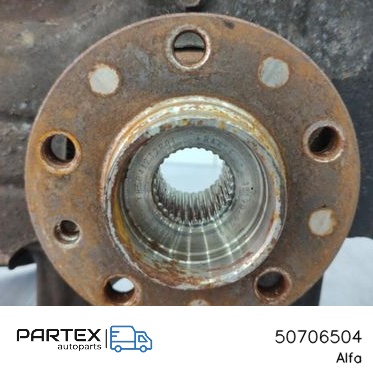 50706504 - Поворотний кулак переднього колеса Alfa Romeo Brera 2007