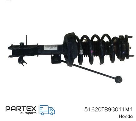 51620TB9G011M1 - Передній амортизатор у зборі з пружиною Honda Civic IX 2015