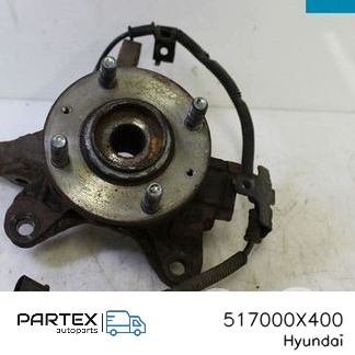 517000X400 - Поворотний кулак переднього колеса Hyundai i10 2008