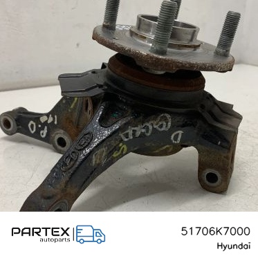 51706K7000 Поворотний кулак цапфа Hyundai i10 2021