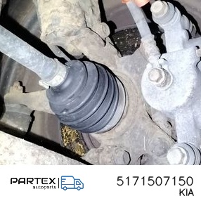 5171507150 - Поворотний кулак переднього колеса KIA Picanto 2007