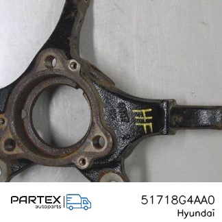 51718G4AA0 - Поворотний кулак переднього колеса Hyundai i30 2021