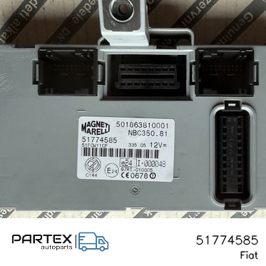 51774585 - Блок комфорту Fiat Idea 2006