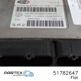 51782647 - Блок керування двигуном ECU Fiat Panda II 2010