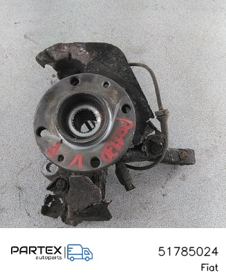 51785024 - Поворотний кулак переднього колеса Fiat Qubo 2010