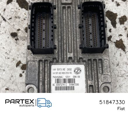 51847330 - Блок керування двигуном Fiat Punto Evo 2010
