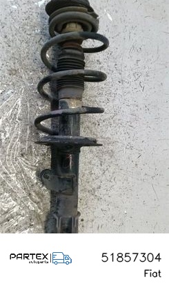 51857304 - Передній амортизатор у зборі з пружиною Fiat Panda II 2007