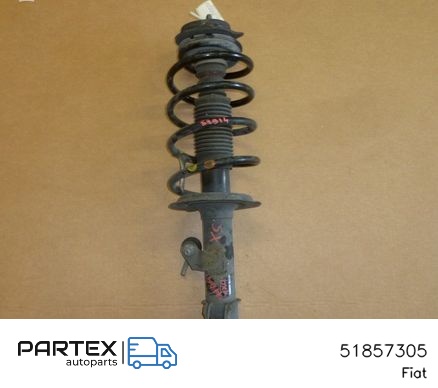 51857305 - Передній амортизатор у зборі з пружиною Fiat Panda II 2003