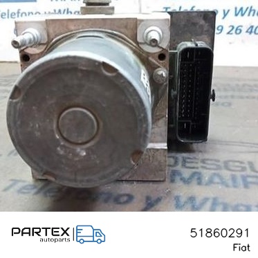 51860291 - Блок керування ABS Fiat Punto Evo 2009