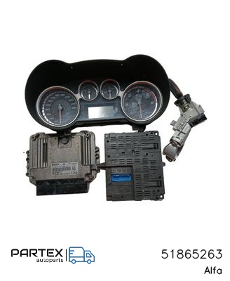 51865263 - Блок керування двигуном ECU Alfa Romeo Mito 2009