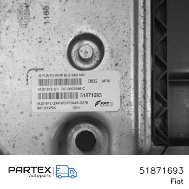 51871693 - Блок керування двигуном ECU Fiat Grande Punto 2016