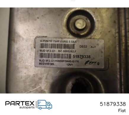51879338 - Блок керування двигуном Fiat Punto Evo 2012