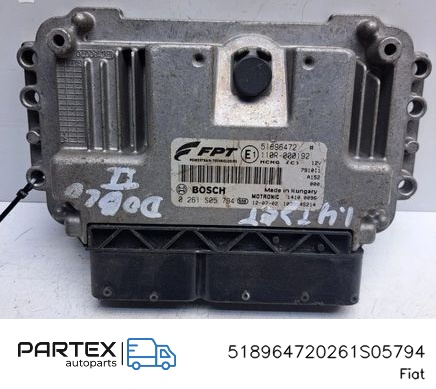 518964720261S05794 - Блок керування двигуном ECU Fiat Doblo 2022