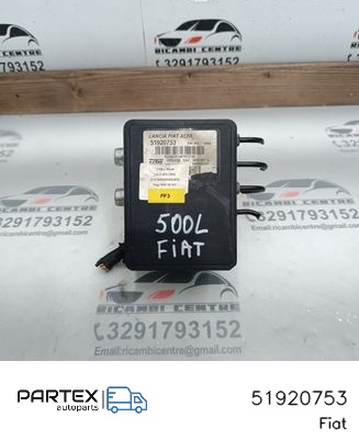 51920753 - Блок керування ABS Fiat 500L 2012