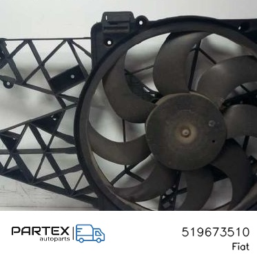 519673510 - Електровентилятор радіатора Fiat Doblo 2015