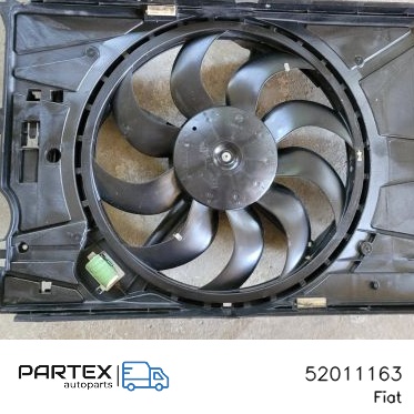 52011163 - Електровентилятор радіатора Fiat 500X 2016