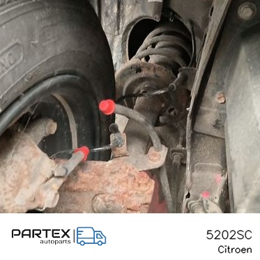 5202SC - Передній амортизатор у зборі з пружиною Citroen C1 2011