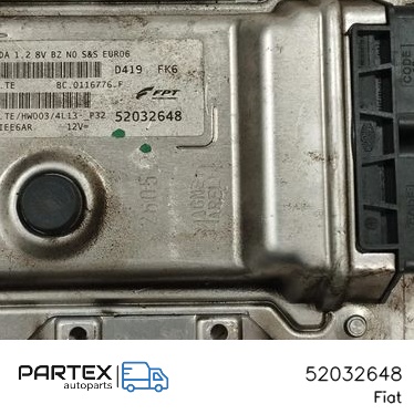 52032648 - Блок керування двигуном Fiat Panda III 2015