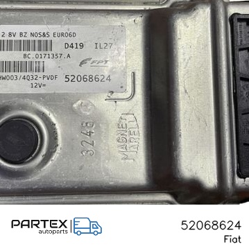 52068624 - Блок керування двигуном Fiat Panda II 2019