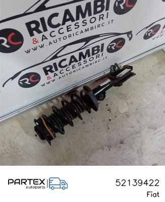 52139422 - Передній амортизатор у зборі з пружиною Fiat 500X 2018