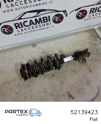 52139423 - Передній амортизатор у зборі з пружиною Fiat 500X 2018