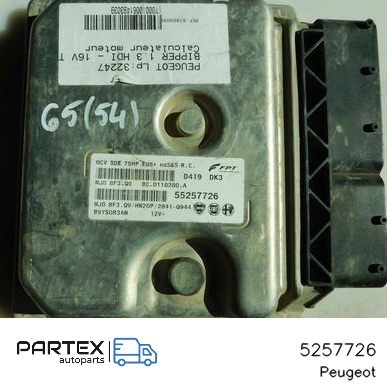 5257726 - Блок керування двигуном ECU Peugeot Bipper 2014