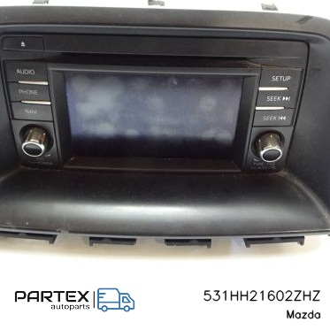 531HH21602ZHZ - Панель радіо мультимедіа Mazda CX-5 2013