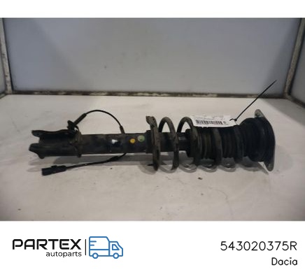 543020375R - Передній амортизатор Dacia Spring 2021