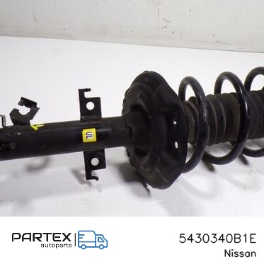 5430340B1E - Передній амортизатор у зборі з пружиною Nissan X-Trail T32 2017