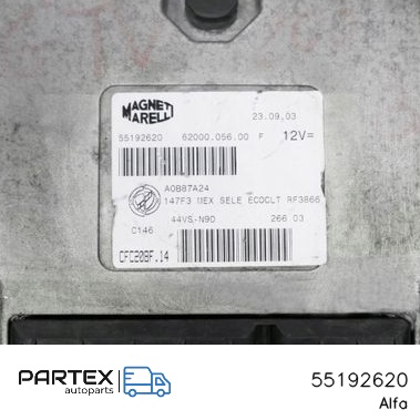 55192620 - Блок керування коробкою передач Alfa Romeo 147 2005