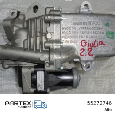 55272746 Радіатор EGR Alfa Romeo Giulia 2016