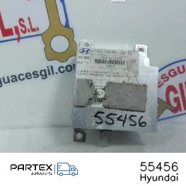 55456 - Блок керування Airbag Hyundai Getz 2002