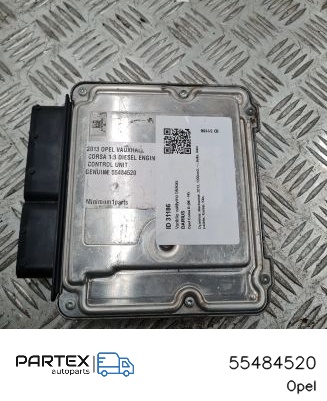 55484520 - Блок керування двигуном Opel Corsa D 2013