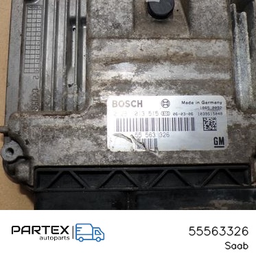 55563326 - Блок керування двигуном ECU Saab 9-3 Ver2 2012