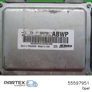 55597951 - Блок керування двигуном ECU Opel Corsa D 2017