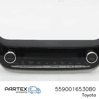 5590016530B0 - Панель кондиціонера Toyota Corolla Cross 2023