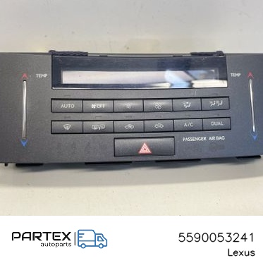 5590053241 - Панель клімат-контролю Lexus IS III XE30 2014