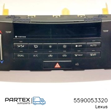 5590053320 - Панель клімат-контролю Lexus IS III XE30 2014
