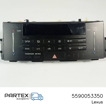 5590053350 - Панель клімат-контролю Lexus IS III XE30 2016