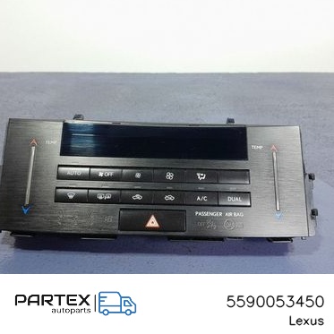 5590053450 - Панель клімат-контролю Lexus IS III XE30 2018