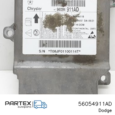 56054911AD - Блок керування Airbag Dodge Grand Caravan 2010