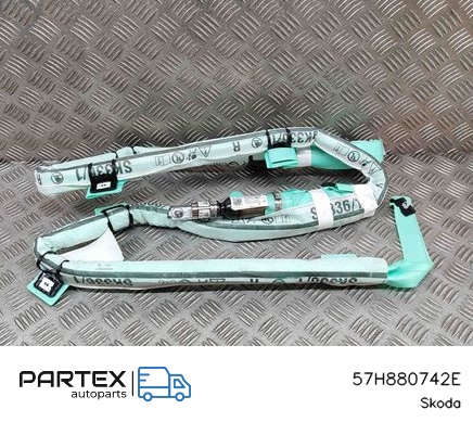 57H880742E - Шторка безпеки Airbag Skoda Kodiaq II 2024