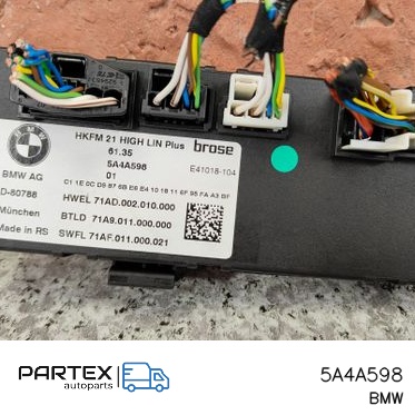 5A4A598 - Блок керування фаркопом BMW X7 G07 2022