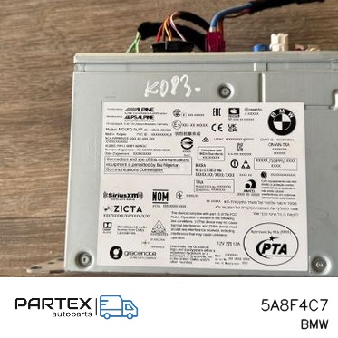 5A8F4C7 - Панель радіо мультимедіа BMW 2 Active Tourer U06 2024