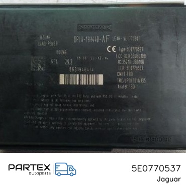 5E0770537 - Блок керування двигуном Jaguar XF X250 2015