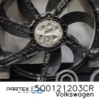 5Q0121203CR - Електровентилятор радіатора Volkswagen PASSAT B8 2017