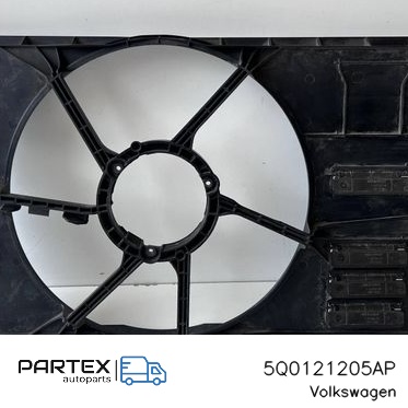 5Q0121205AP - Електровентилятор радіатора Volkswagen PASSAT B8 2016